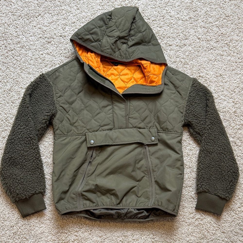 Stoic Hiking Jacket Anorak Forest Green NWOT Womens Size XS